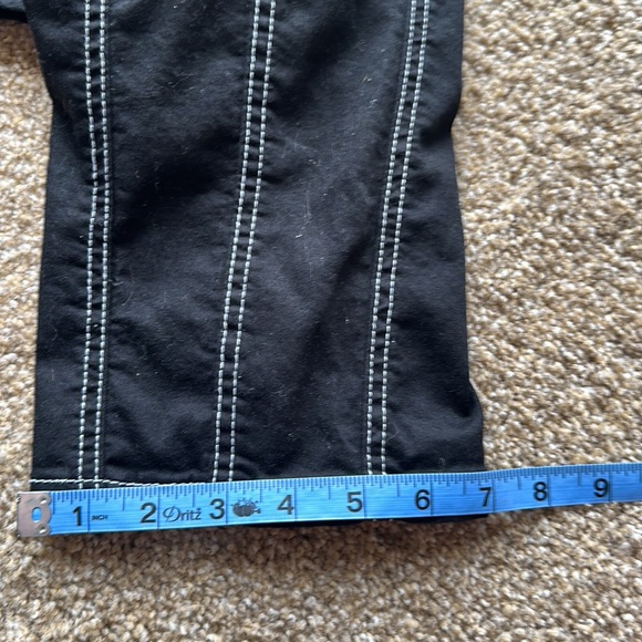 Blue Savvy Black Juniors Jeans Size 7 - Picture 13 of 16